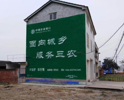 金平为什么制作墙体广告