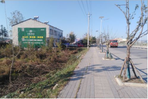 金平书山南院墙体广告