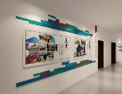 金平企业文化墙用什么材料好？