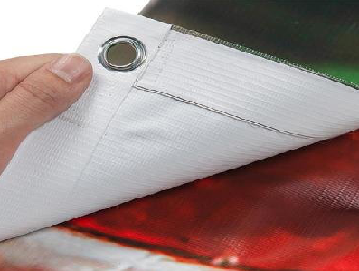 金平喷绘和刀刮布的工艺区别。